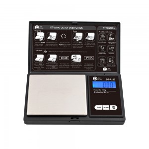 DTek Digital Multipurpose Scale 100g x 0.01g W/ Box - Black [DT-A100]